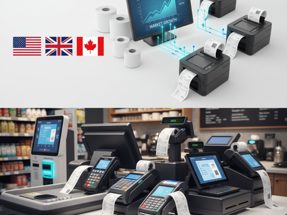 Thermal Paper Rolls Market Trends in USA, UK & Canada