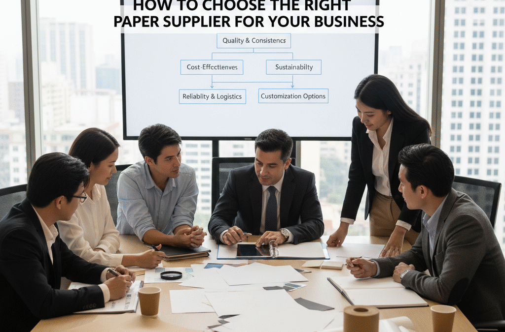 How to Choose the Right Paper Supplier for Your Business
