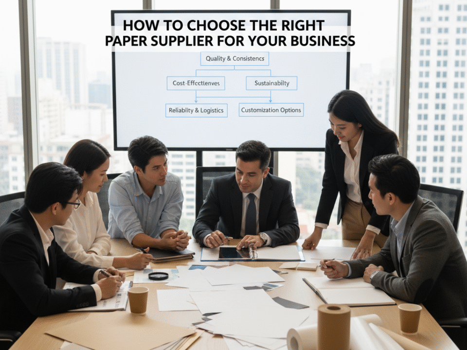 How to Choose the Right Paper Supplier for Your Business